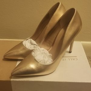 Rose Gold "Call It Spring" pumps size 6